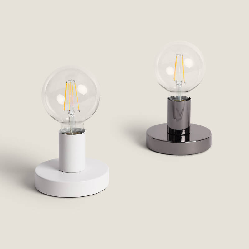 Candeeiro de Mesa Metálico Posaluce Cobble Creative-Cables ABM21VBODEUBRX03-L