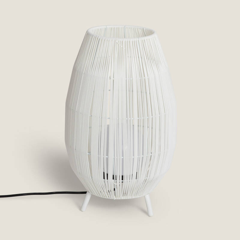 Candeeiro de Mesa para Exterior Rattan Annecy