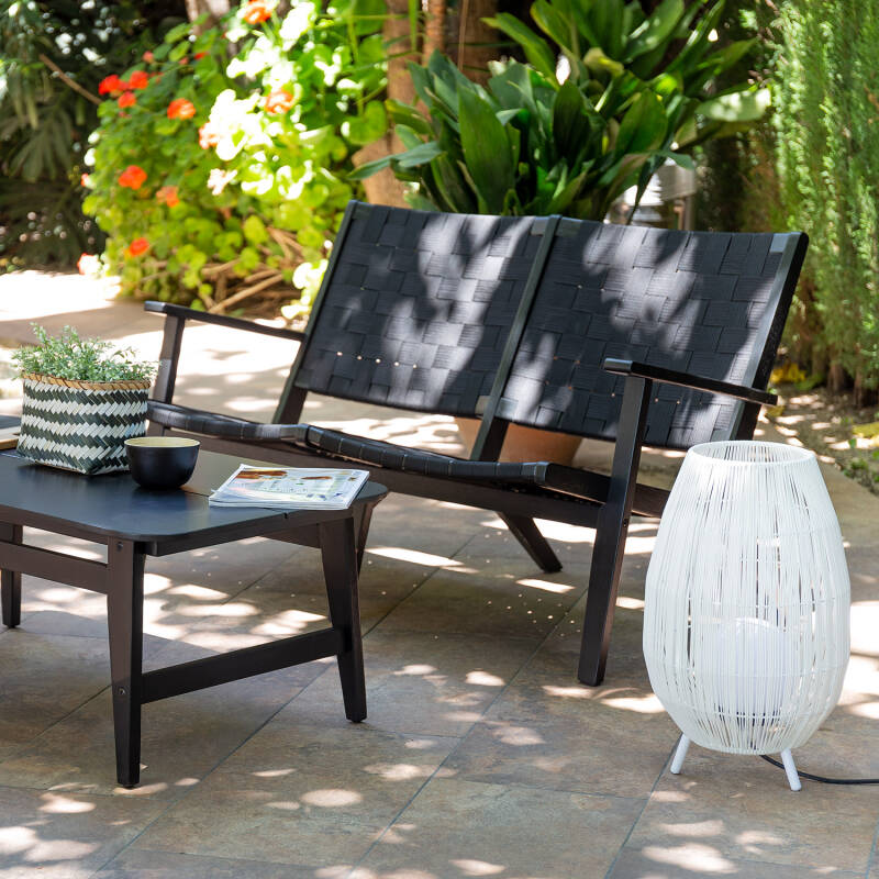 Candeeiro de Mesa para Exterior Rattan Annecy