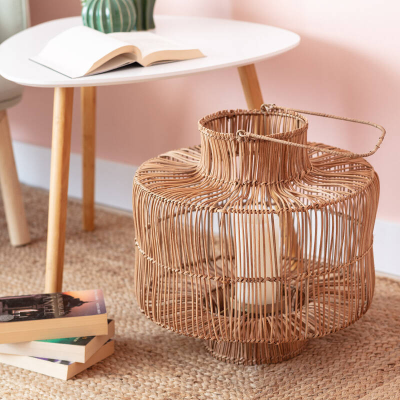 Candeeiro de Mesa Rattan Masái
