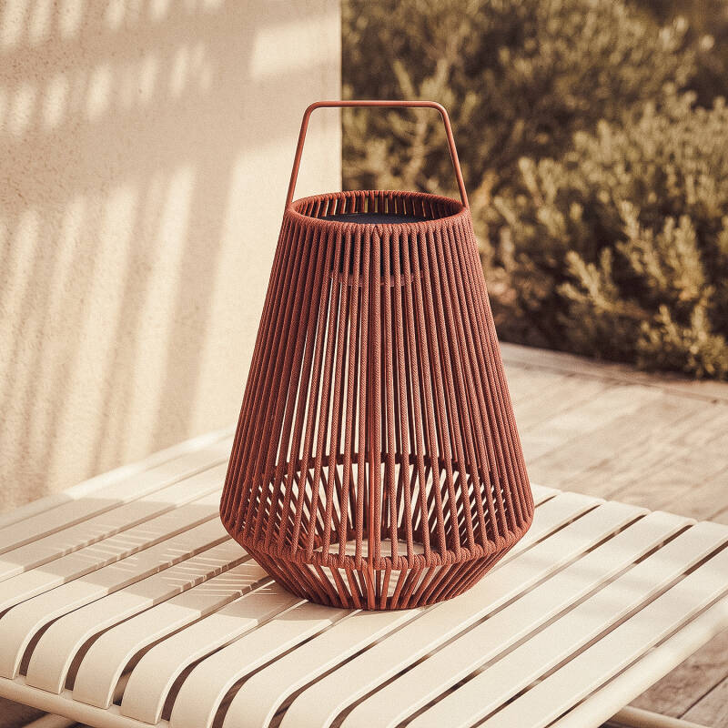 Candeeiro de Mesa Solar Tali com Corda para Exterior