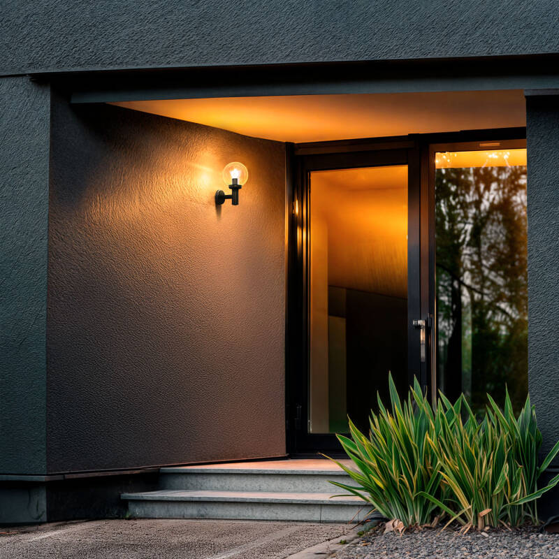 Candeeiro de Parede Exterior Alumínio Jeyko
