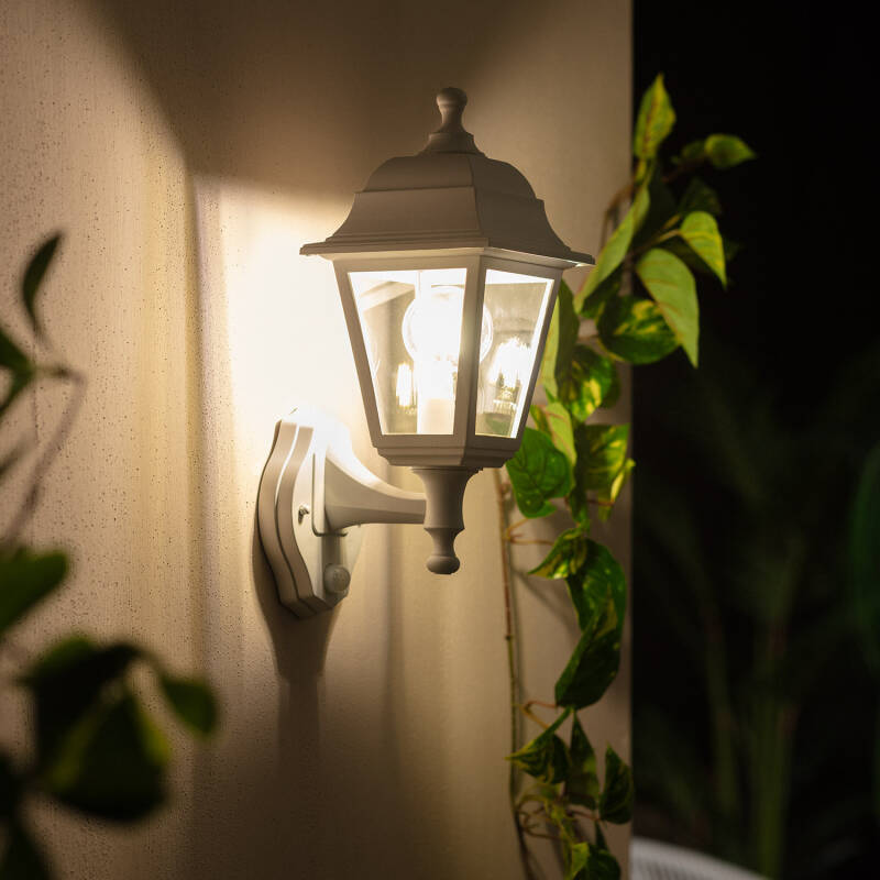 Candeeiro de Parede Exterior com Detector de Movimento PIR Mini Villa