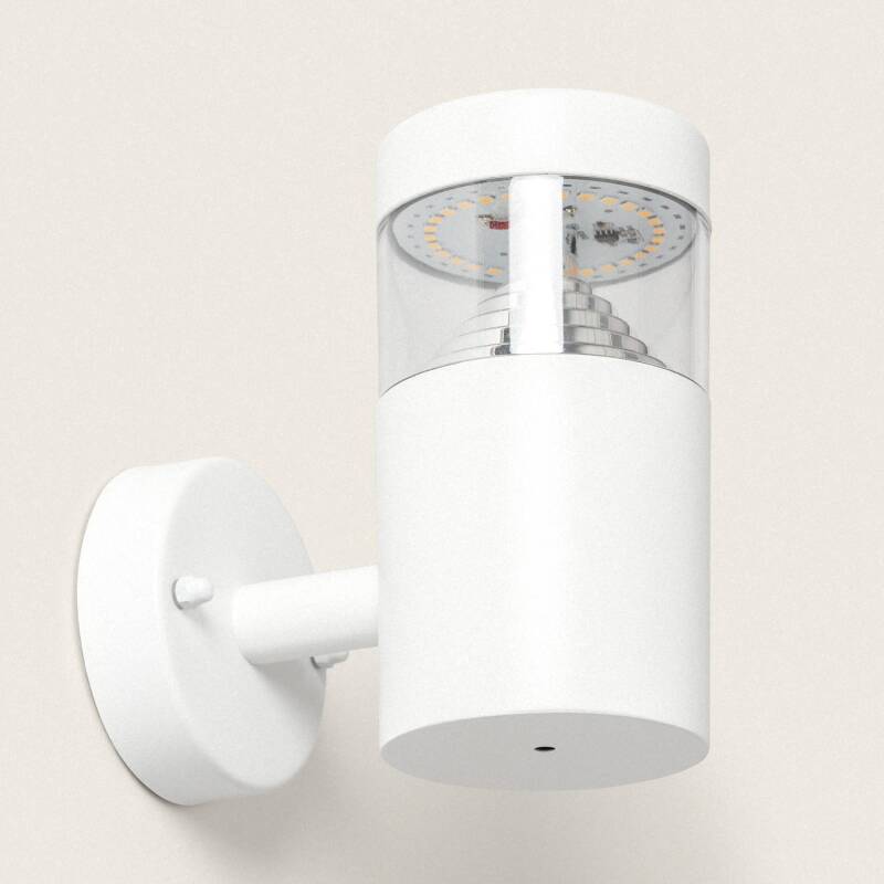 Candeeiro de Parede Exterior LED 5W Aço Inoxidável Inti White