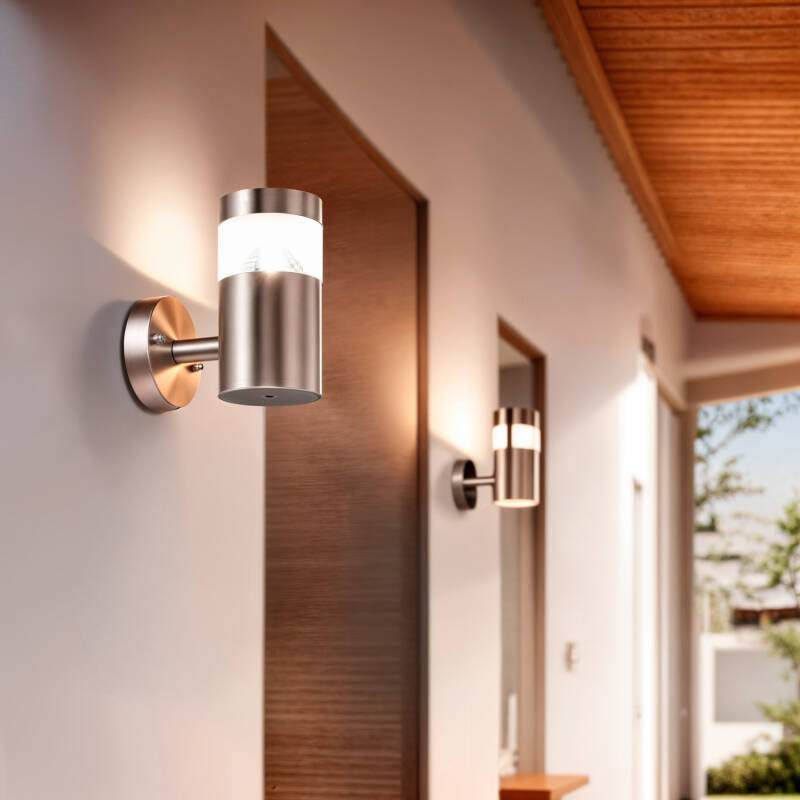Candeeiro de Parede Exterior LED 5W Aço Inoxidável Inti