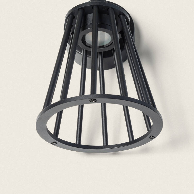 Candeeiro de Parede Exterior LED 6W Alumínio Bradda