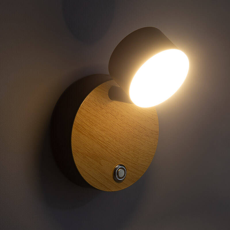 Candeeiro de Parede LED 5W Metal com Interruptor Serifos