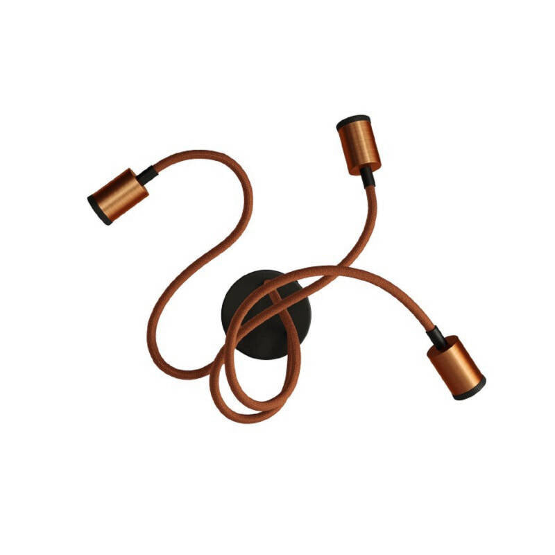 Candeeiro de Parede LED Metal Mini Spotlight Creative-Cables SPM3FLGUOTS60OTSRZ24-L