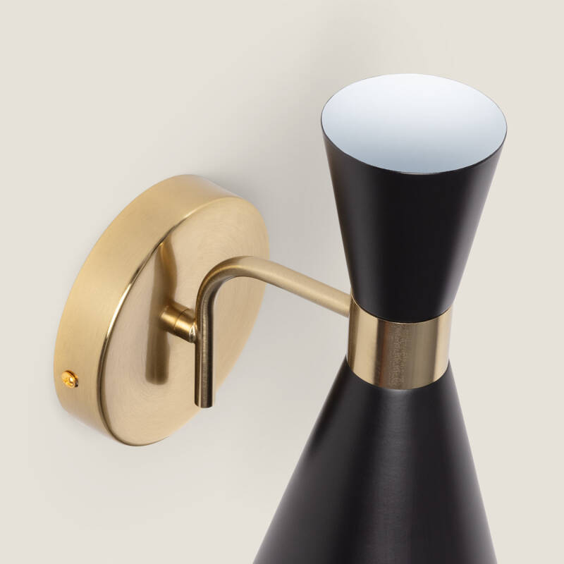 Candeeiro de Parede Metal White Jigger