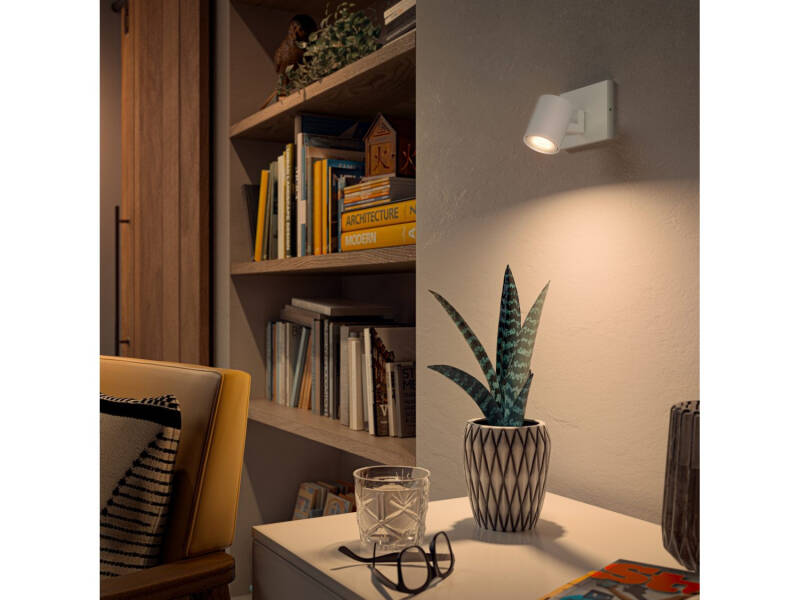Candeeiro de Parede White Ambiance Um Foco GU10 PHILIPS Hue Runner
