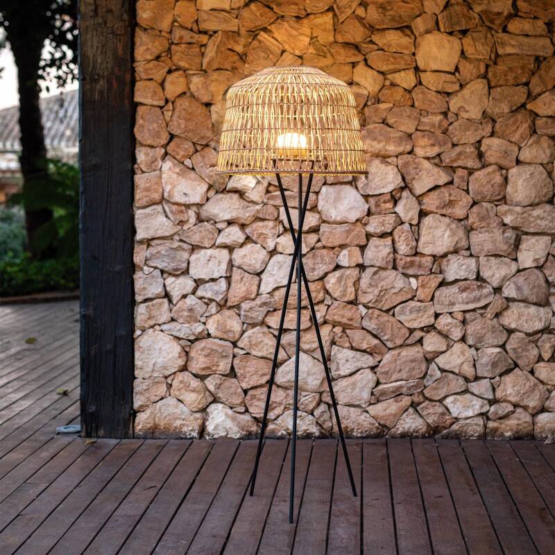 Candeeiro de Pé LED 9W Amalfi 145 Battery Preto
