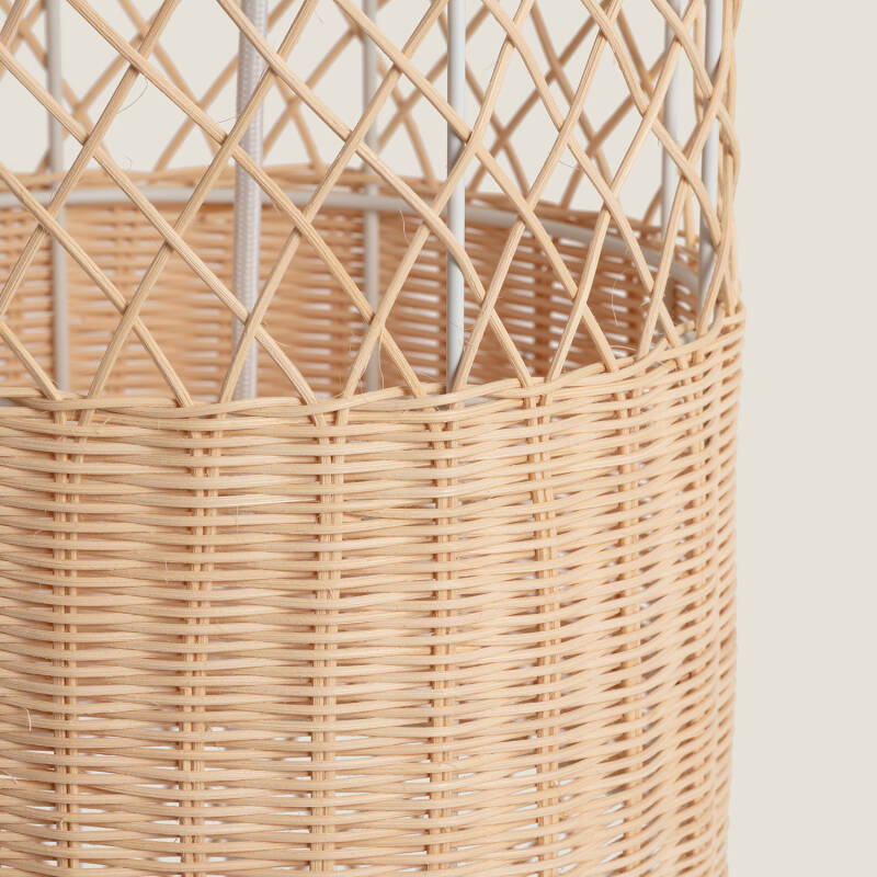 Candeeiro de Pé Rattan Rubra