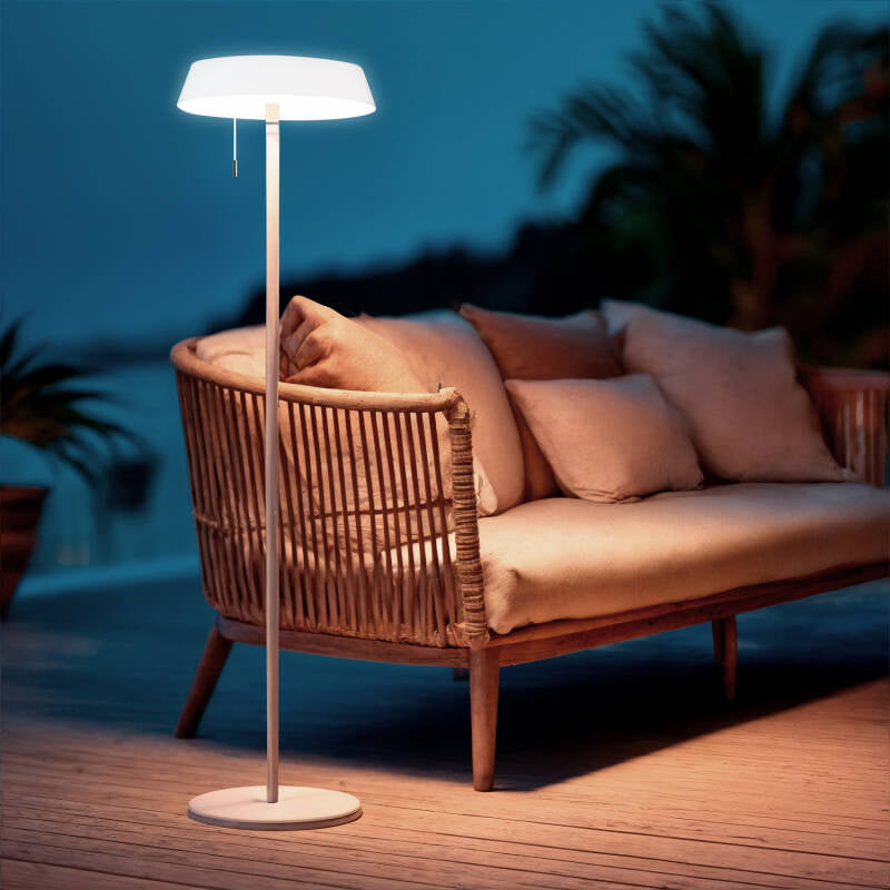 Candeeiro de Pé Solar para Exterior LED 2,6 W em Metal Aldana