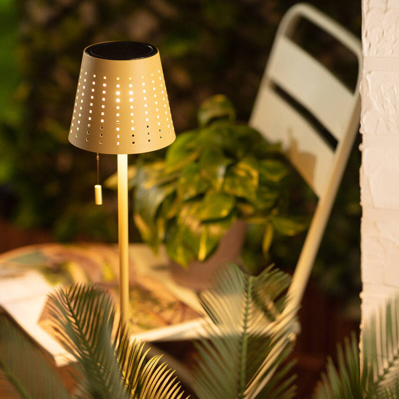 Candeeiro de Pé Solar para Exterior LED 3W em Metal Banate