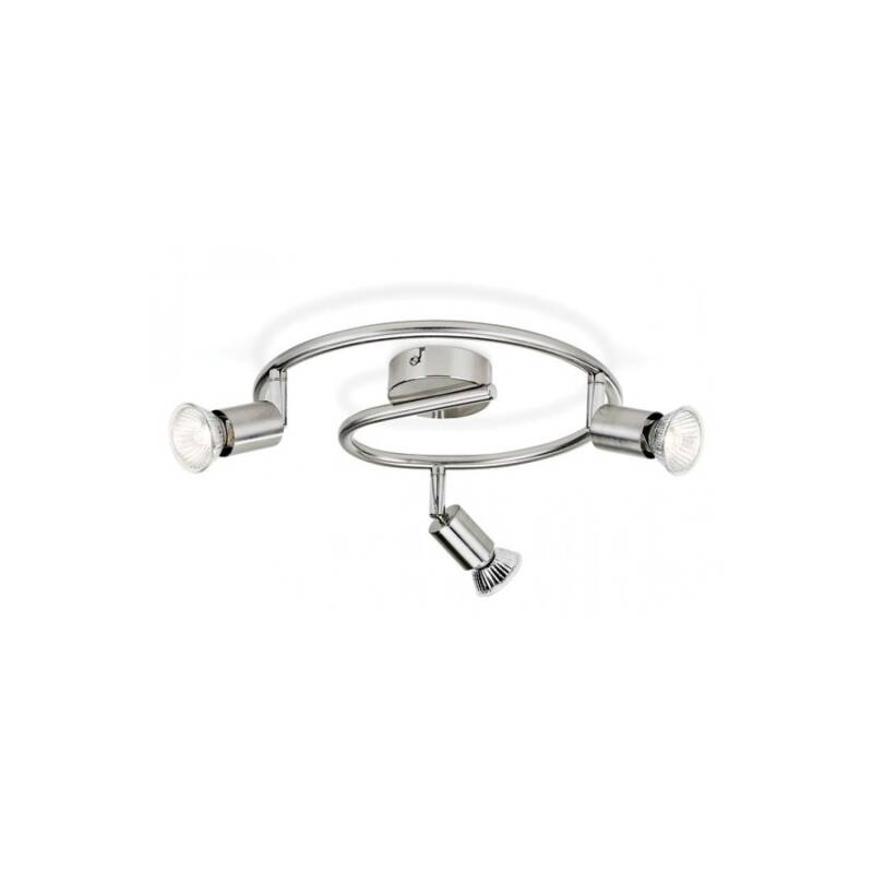Candeeiro de Teto com Três Focos em Espiral PHILIPS Limbali