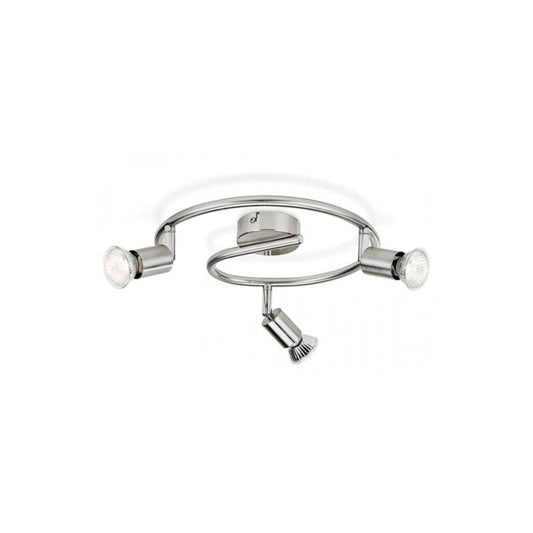 Candeeiro de Teto com Três Focos em Espiral PHILIPS Limbali