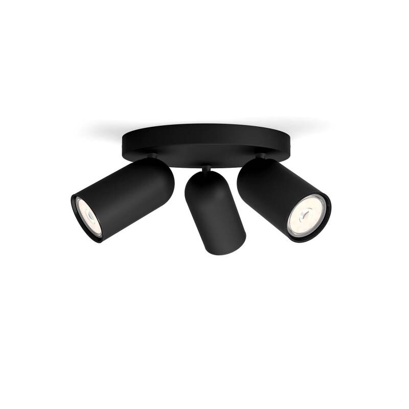 Candeeiro de Teto com Três Focos PHILIPS Pongee