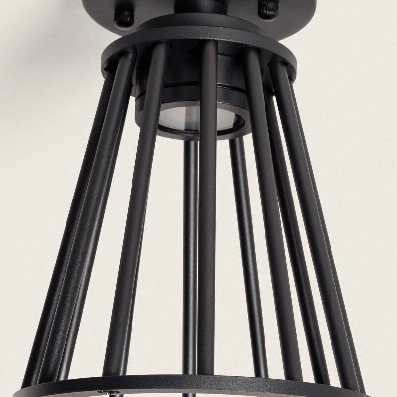 Candeeiro de Teto Exterior LED 6W Alumínio Bradda