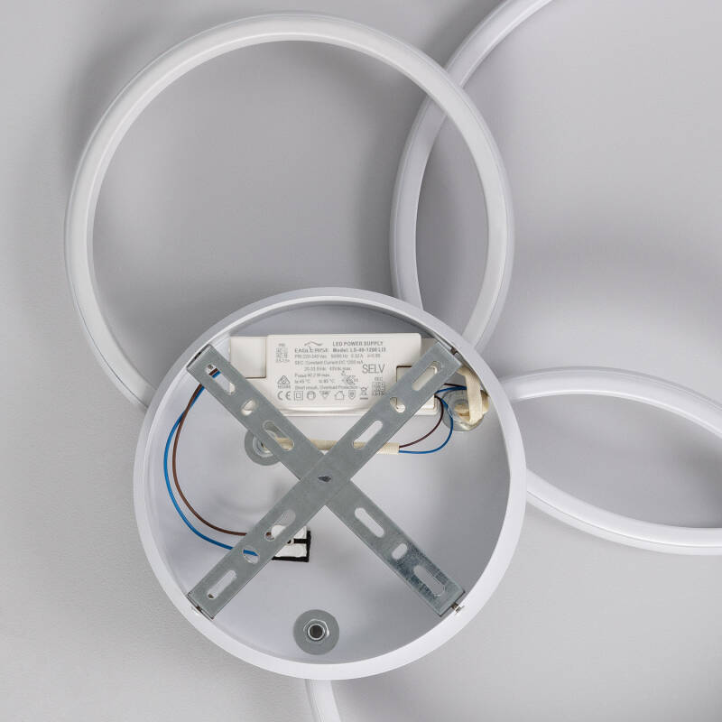 Candeeiro de Teto LED 31W Metal Big Eklips Berno