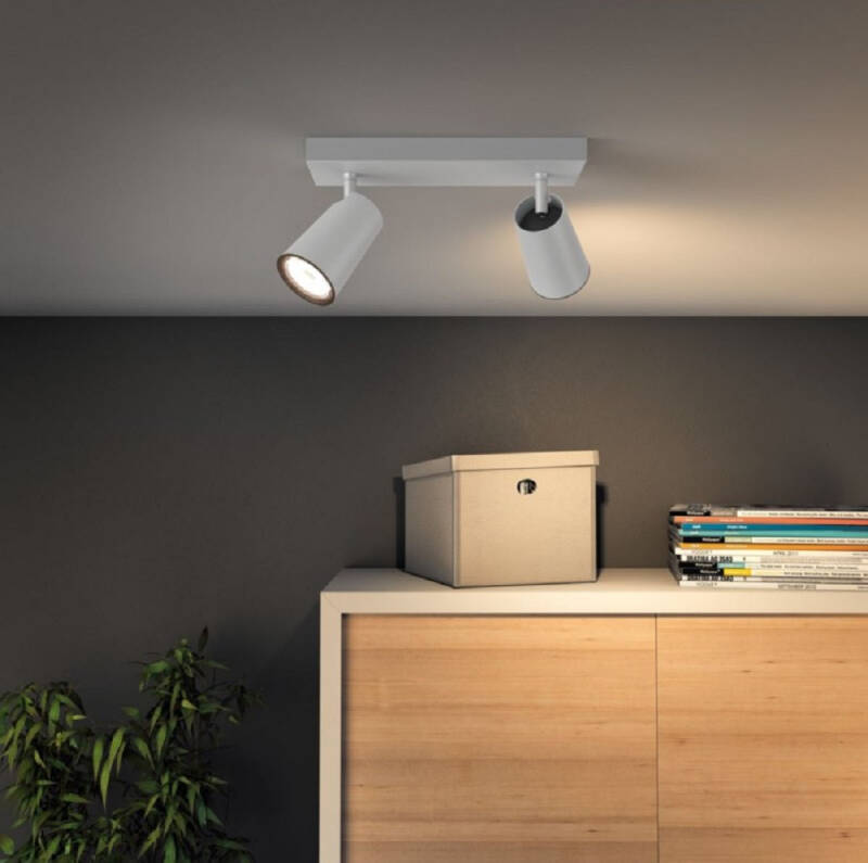 Candeeiro de Teto LED com Dois Focos PHILIPS Paisley