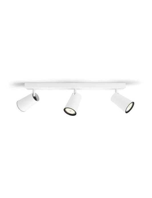 Candeeiro de Teto LED com Três Focos PHILIPS Paisley