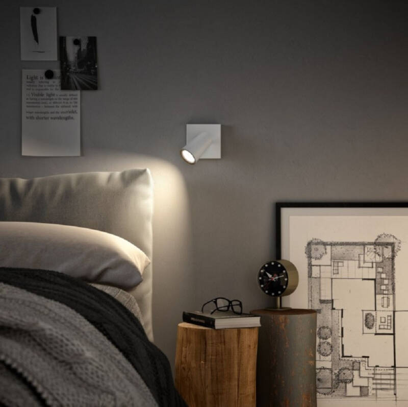 Candeeiro de Teto LED com Um Foco PHILIPS Paisley