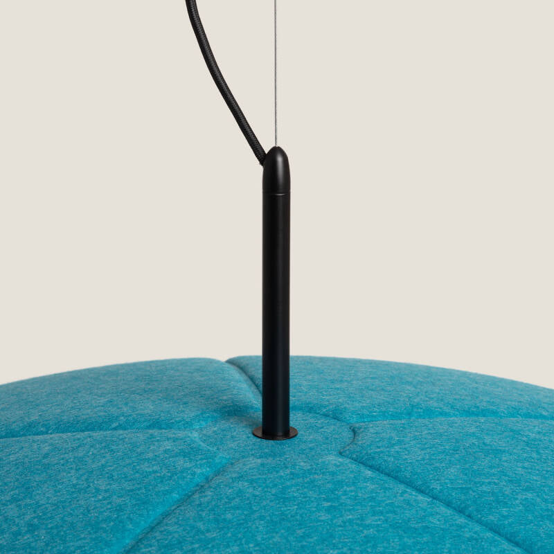 Candeeiro suspenso acústico LED 15W Feltro Otti-S