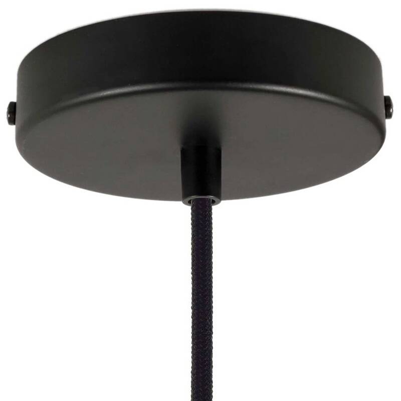 Candeeiro Suspenso Creative-Cables Modelo PSMV_ Pantalla Doble Tub-E14