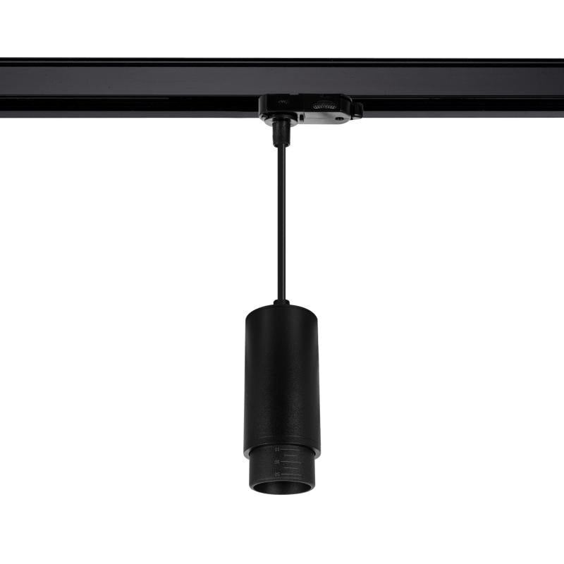 Candeeiro Suspenso Cuarzo Multi-Ângulo 10-50º de Calha trifásico para Lâmpadas GU10