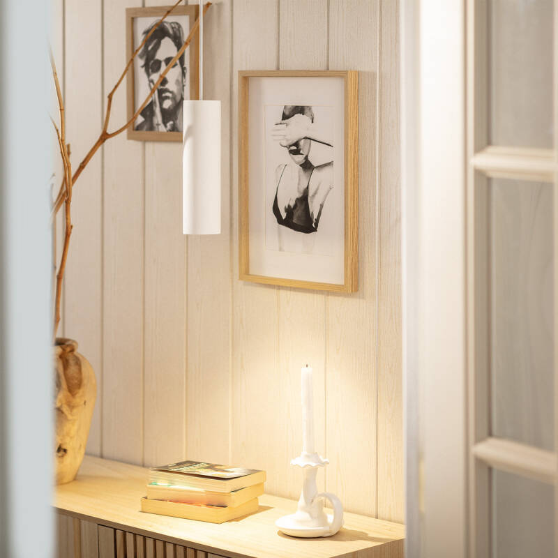 Candeeiro Suspenso de Gesso Slim