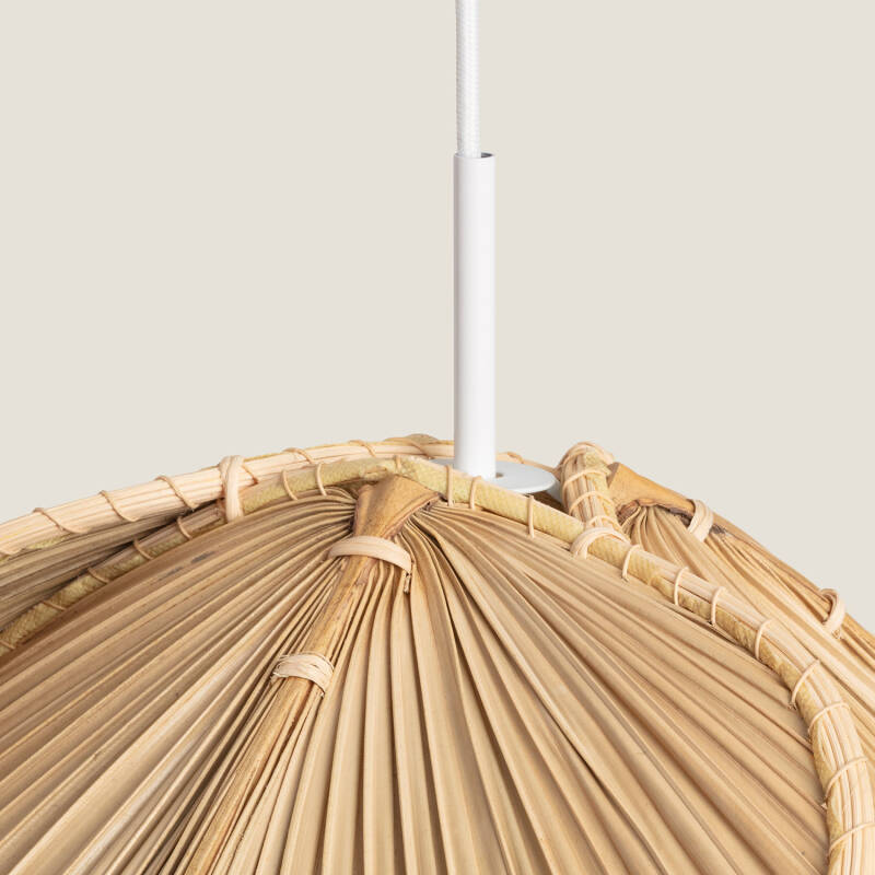 Candeeiro Suspenso Fibra Natural Majilily