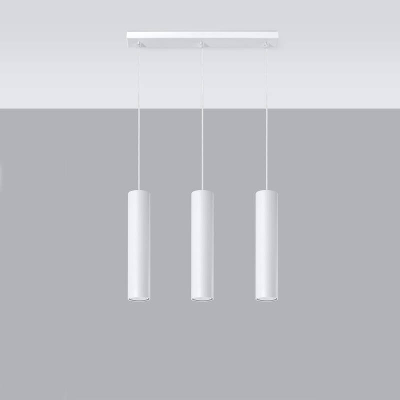 Candeeiro Suspenso Lagos 3L Metal SOLLUX