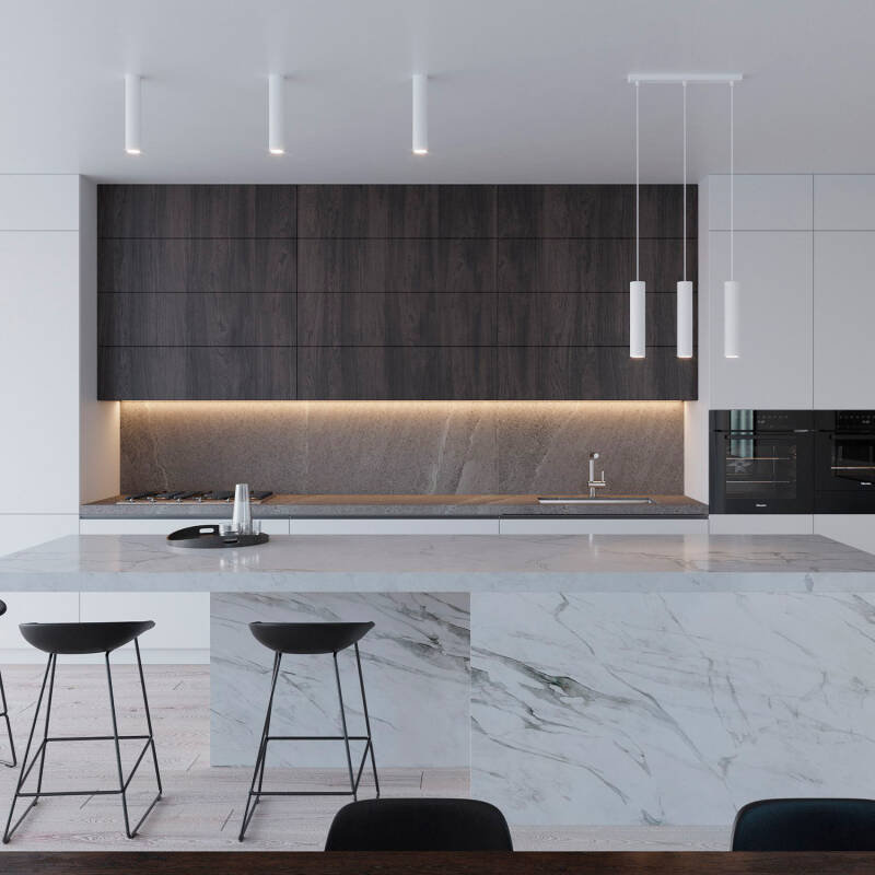 Candeeiro Suspenso Lagos 3P Metal SOLLUX