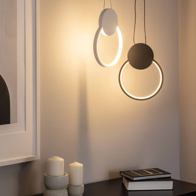 Candeeiro Suspenso LED de 10 W em Alumínio Stendhal