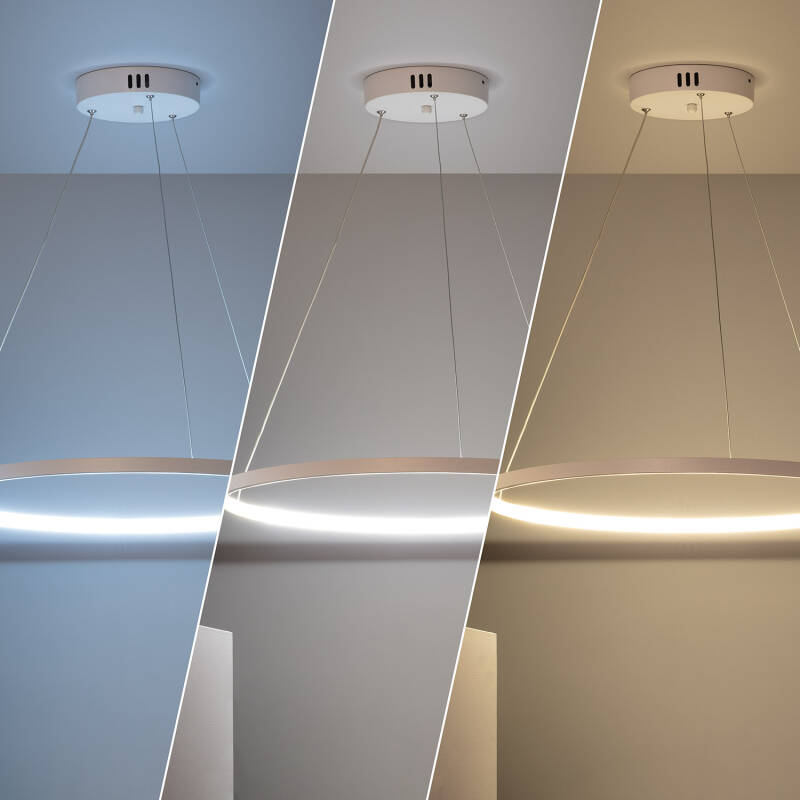 Candeeiro Suspenso LED 20 W em Alumínio com CCT Selecionável Ivalo