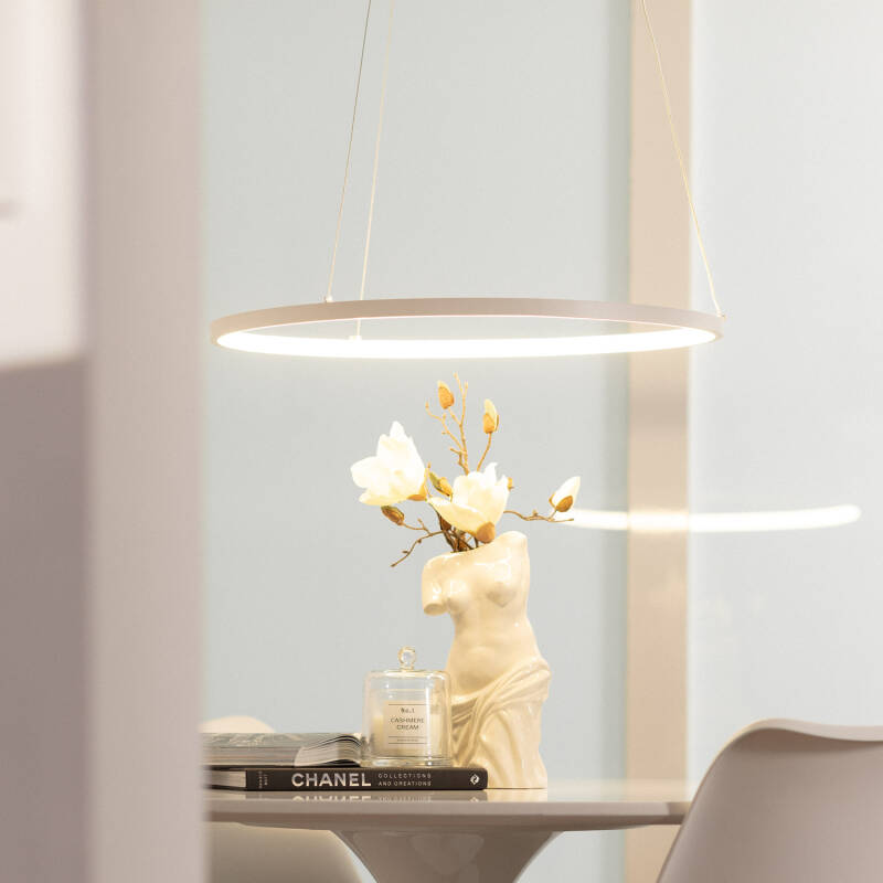 Candeeiro Suspenso LED 20 W em Alumínio com CCT Selecionável Ivalo