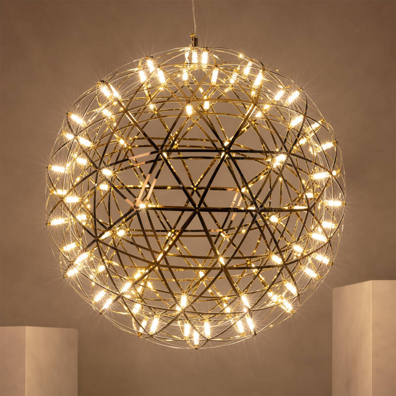 Candeeiro Suspenso LED 37 W em Alumínio Gloria