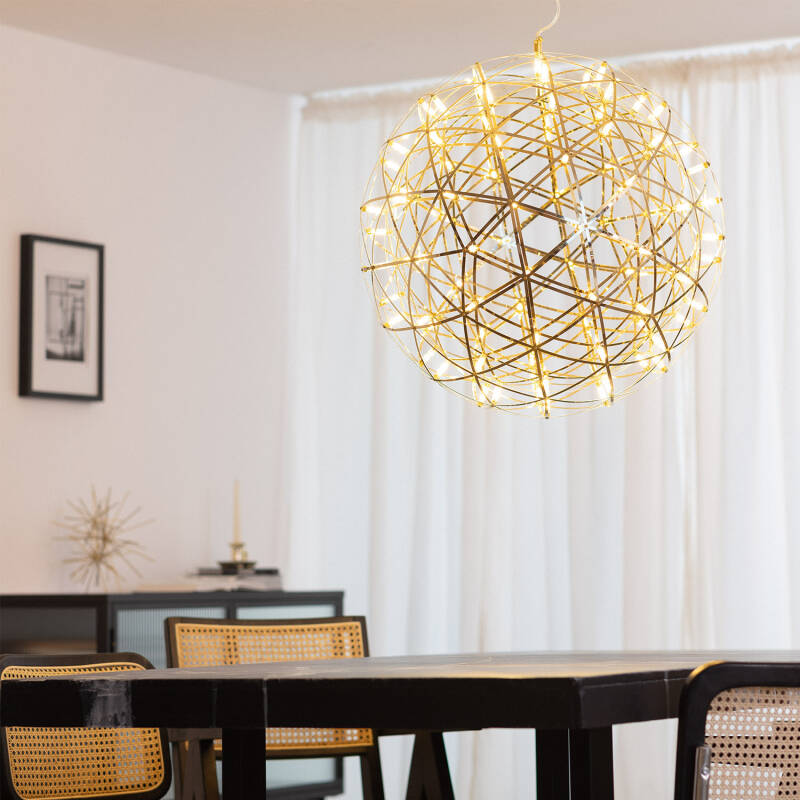 Candeeiro Suspenso LED 37 W em Alumínio Gloria
