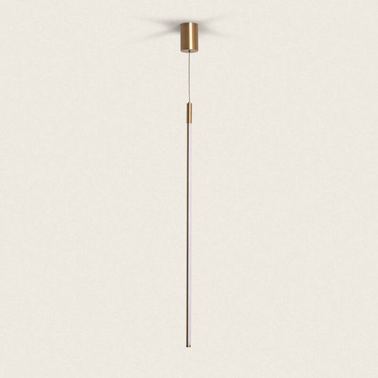 Candeeiro Suspenso Linear LED 9W Ajustável em Altura Metal Adaya