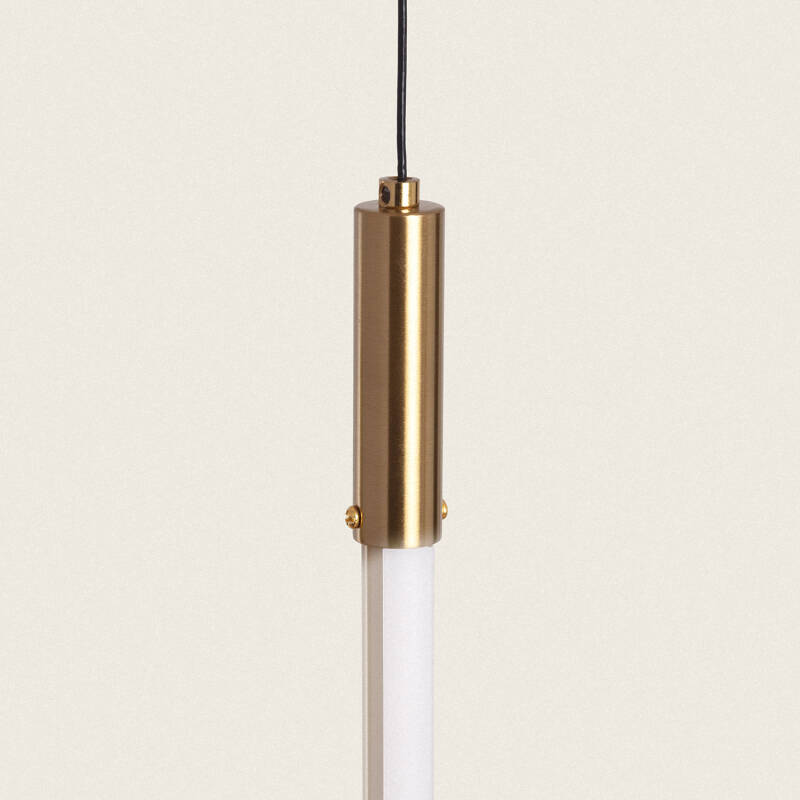 Candeeiro Suspenso Linear LED 9W Ajustável em Altura Metal Adaya