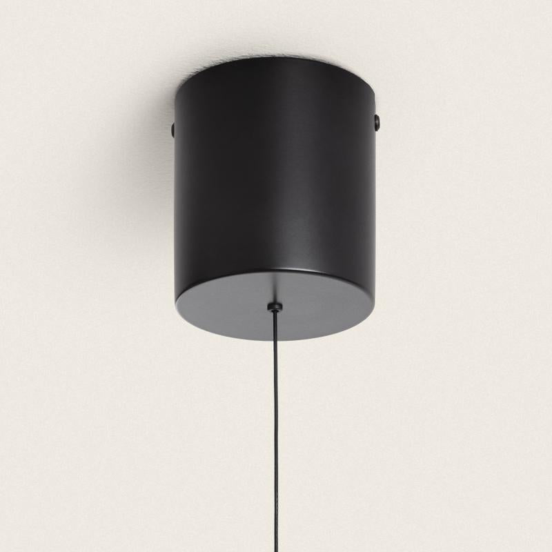 Candeeiro Suspenso LED 8W Regulável em Altura Metal Arya