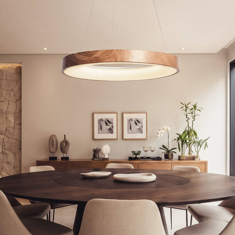 Candeeiro Suspenso LED 50 W em Alumínio com CCT Selecionável Jacob-L