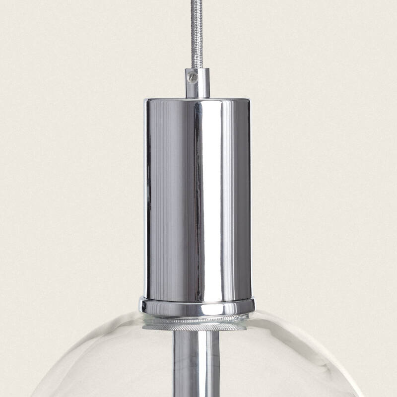 Candeeiro Suspenso LED 5W Metal e Vidro Ludvika