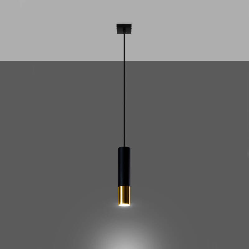Candeeiro Suspenso Loopez 1 Metal SOLLUX