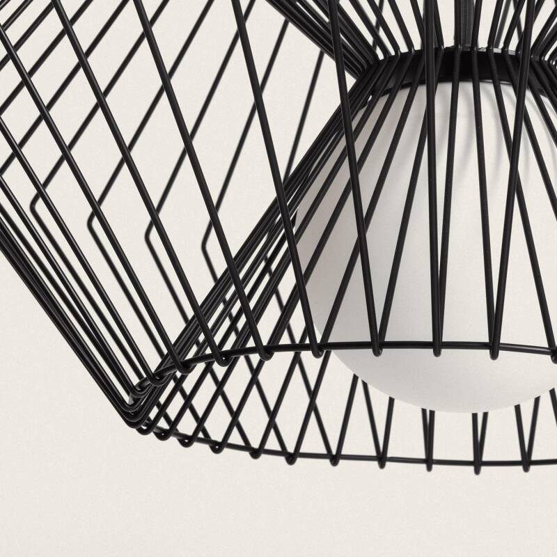 Candeeiro Suspenso Metal Hexagon