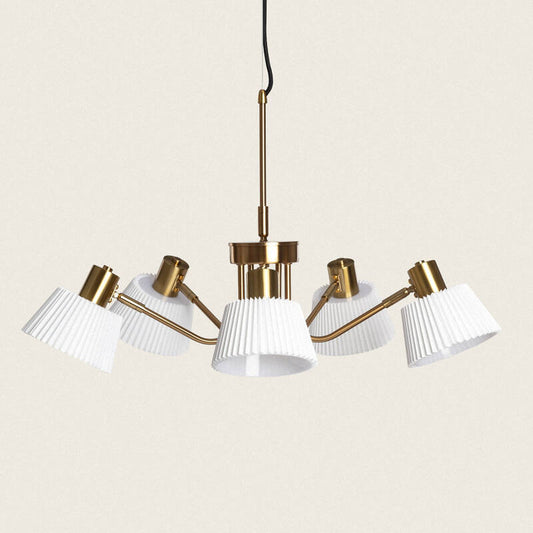 Candeeiro Suspenso Metal Magda 5 Focos