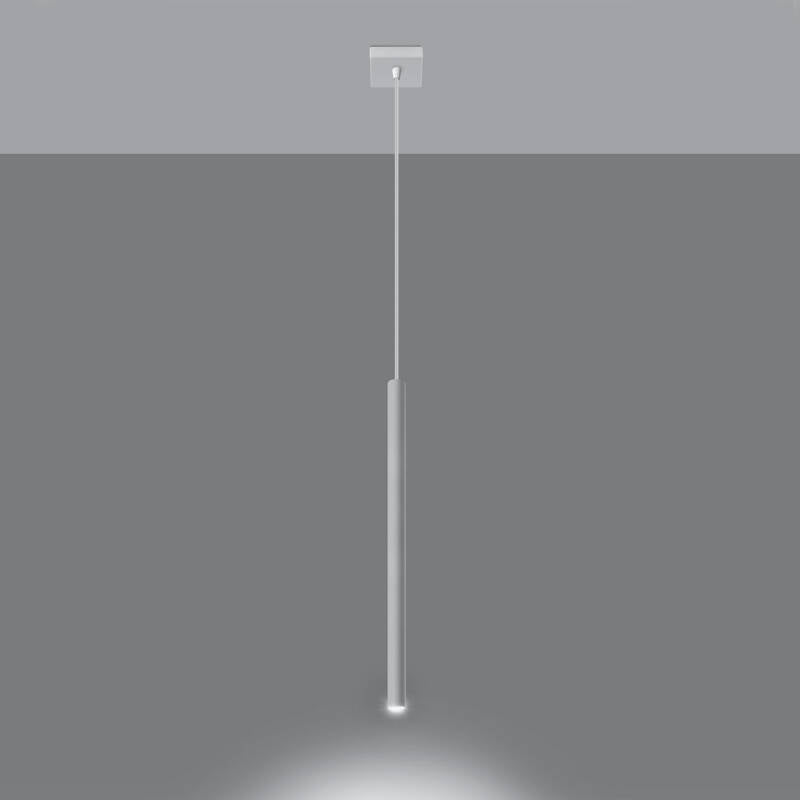 Candeeiro Suspenso Pastelo 1 Metal SOLLUX