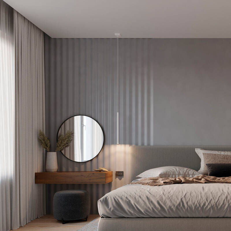 Candeeiro Suspenso Pastelo 1 Metal SOLLUX