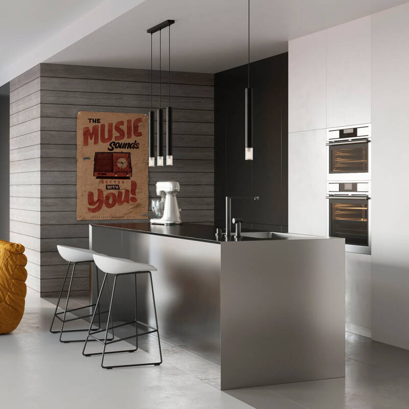 Candeeiro Suspenso Wezyr 1 Metal SOLLUX