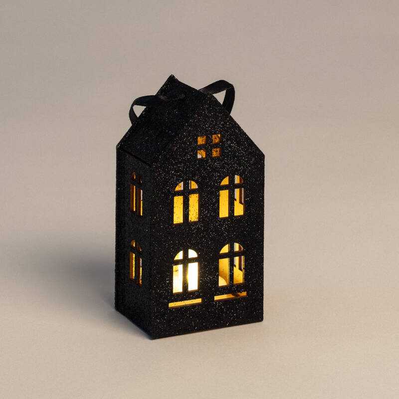Casinha de Natal LED Madeira Tymbon